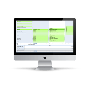 Multiple projects can be managed & are instantly consolidated within Corporate Planner