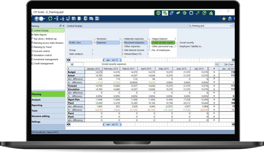 Budgeting Software CP trees